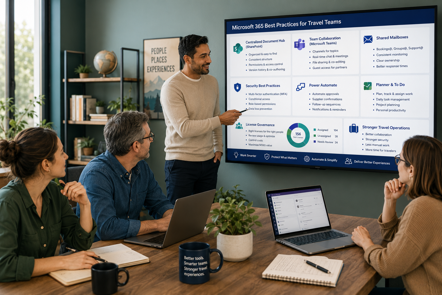 Microsoft 365 Best Practices for Travel Teams