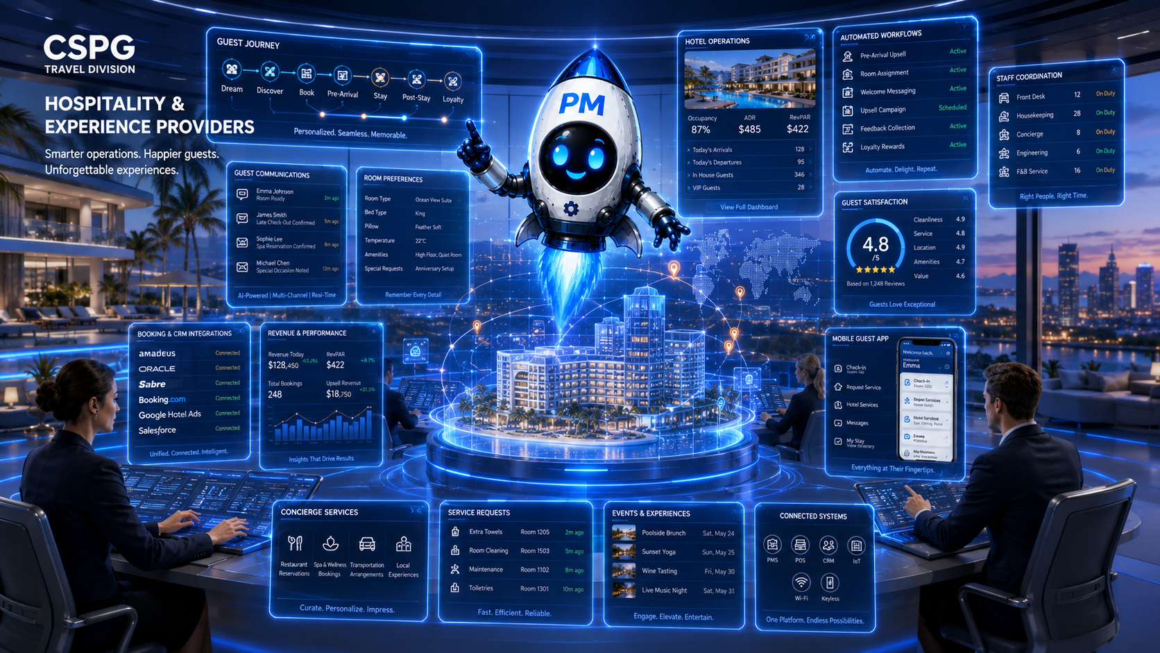 Technology services for Hospitality & Experience Providers