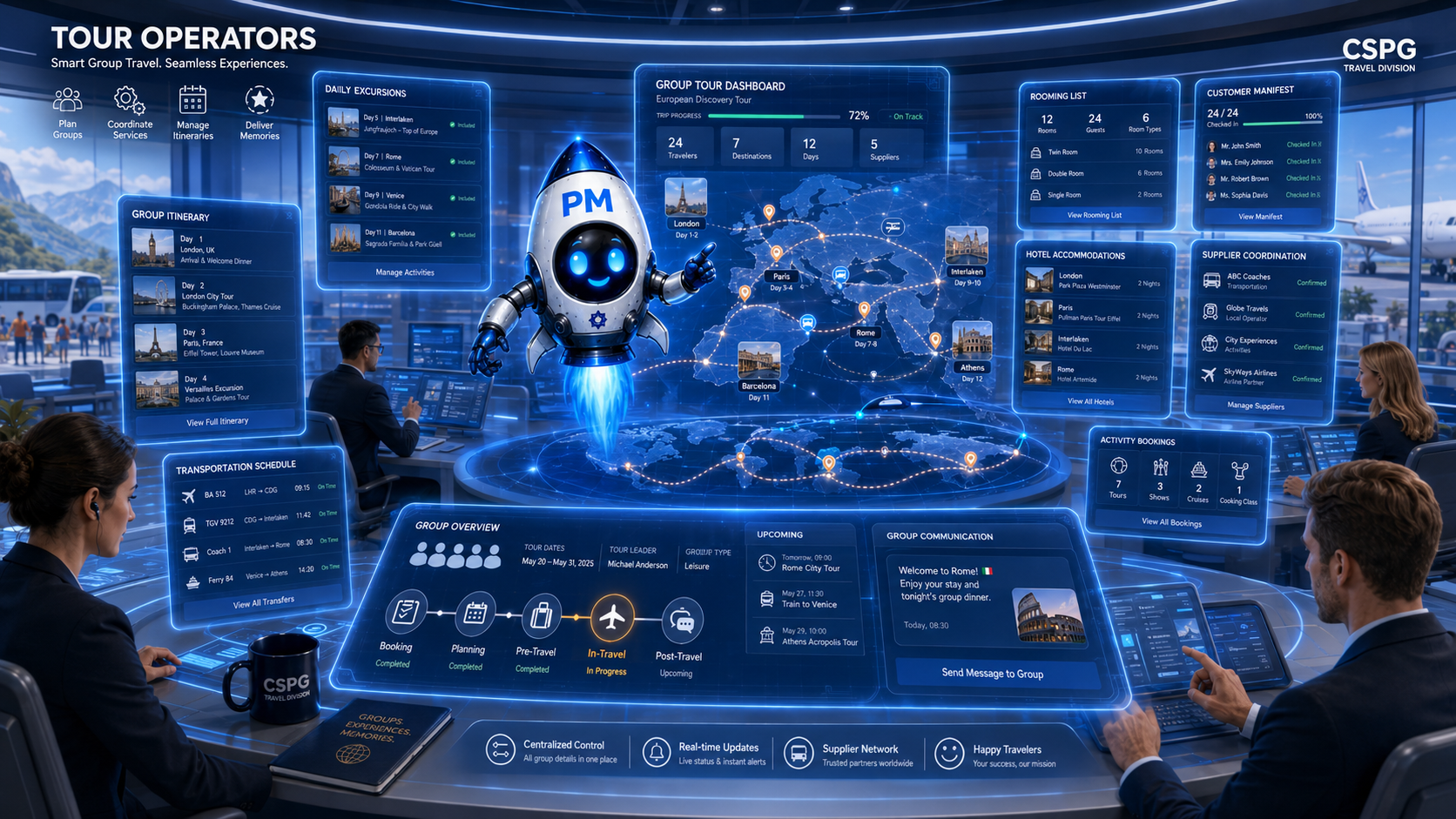 Technology services for Tour Operators